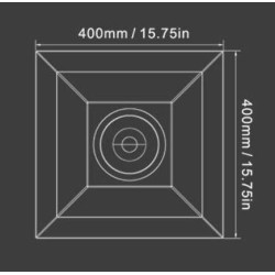 Parkleuchte 40W 5000K° Grün