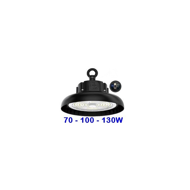 Cloche industrielle UFO 210 B100W 4000K
