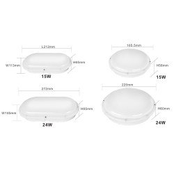 Applique 15 W - 24 W 110Lm/W